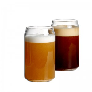 Sanzo 500ml Bierkrug Glas Benutzerdefinierte Bierkrüge Günstige Nonic Bierglas